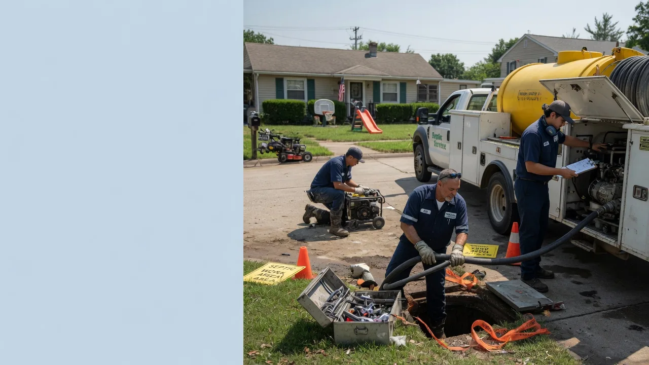 Septic Tank Pumping in Romulus, MI near me
